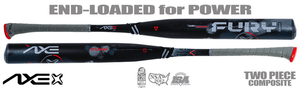 Axe Bat Fury Bravo End-Loaded Slowpitch Bat USSSA L154Q-E (2026)