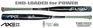 Axe Bat Fury Bravo End-Loaded Slowpitch Bat w/Flared Handle USSSA L154Q-E-FLR (2026)