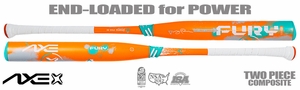 Axe Fury Bravo OGKP MaxLoad Slowpitch Bat w/Flared Handle USSSA L154QP-FLR (2026)