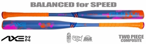 Axe Bat Fury Bravo Balanced Slowpitch Bat w/Flared Handle USSSA L154QJ-FLR (2026)