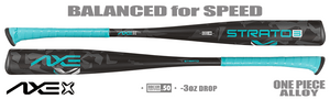 Axe Bat Strato 3 2-5/8" BBCOR Bat L137P -3oz (2025)