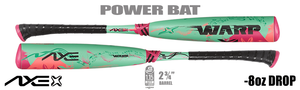 Axe Bat Warp 2-3/4" Big Barrel USSSA Bat L173P -8oz (2025)