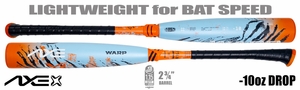 Axe Bat Warp Wild 2-3/4" Big Barrel USSSA Bat Handle L148Q -10oz (2026)