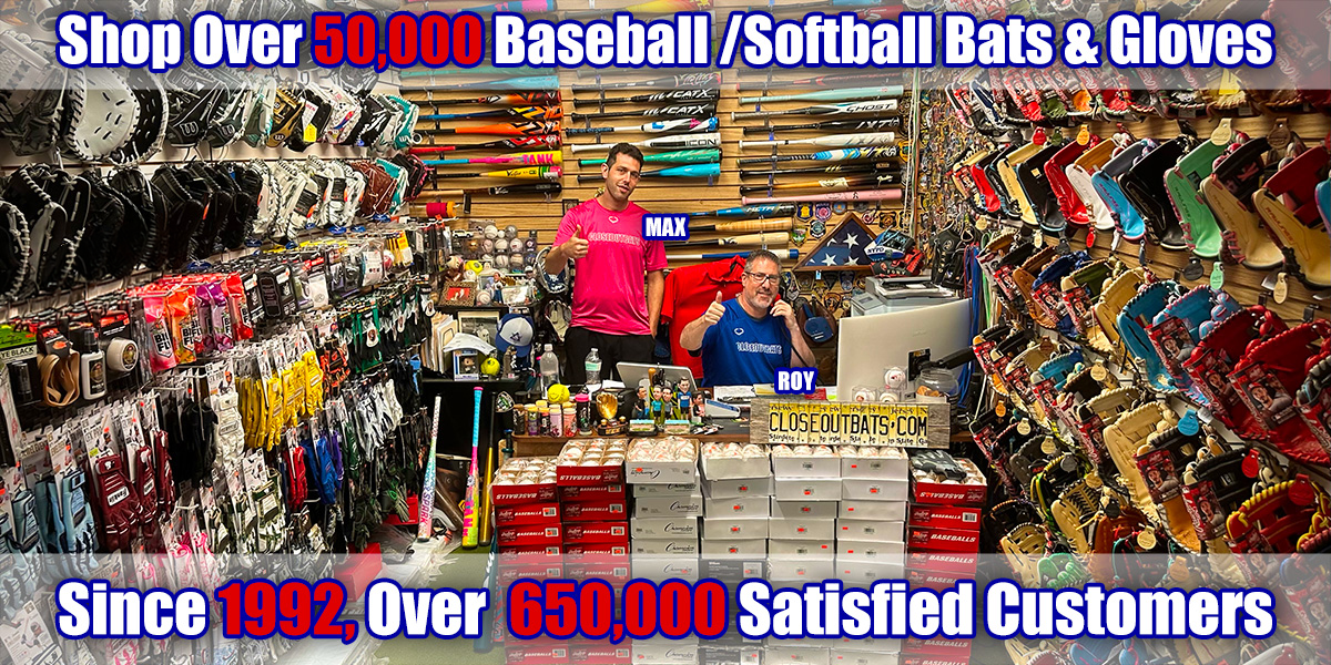 Visit the Closeout Bats Showroom