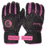 Combat Cookie Jar Long Strap Batting Gloves BG2LS-COOKIEJAR-BK