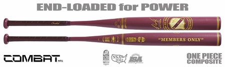 Combat MFG LE Bradley Jones "Country Club" End-Loaded Slowpitch Bat USSSA CSU5CYCJ1L (2025)