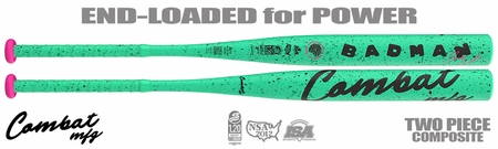 Combat Cookie Jar "Mint Chip" Bradley Jones CR-1 End-Loaded Slowpitch Bat USSSA CSU6CJBJL (2026)