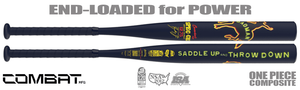 Combat MFG LE Bradley Jones "Midnight Rodeo" End-Loaded Slowpitch Bat USSSA CSU5MRBJ1L (2025)