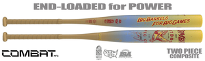 Combat Outdoor "Big Barrels" Bradley Jones CR-1 End-Loaded Slowpitch Bat USSSA CSU6JOUTL (2026)