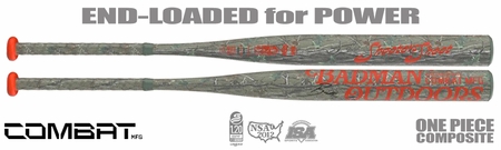 Combat Outdoor "Shooters Shoot" Bradley Jones CR-1 End-Loaded Slowpitch Bat USSSA CSU6OBJ1L (2026)