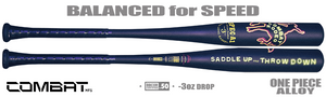 Combat MFG LE "Midnight Rodeo" 2-5/8" BBCOR Bat CBB6BAR3 -3oz (2026)