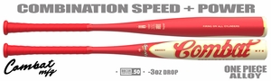 Combat MFG Steel Horses Series Red Rider Spec-A1 BBCOR Bat CBB7A1RR3 -3oz (2027)