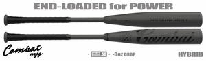 Combat MFG Steel Horses Series Shadow Ride Spec-H1 BBCOR CBB7H1SH3 -3oz (2027)