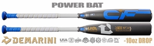 DeMarini CF 2-5/8" Youth USA Bat WTDXUFX22 -10oz (2022) Lightly Used w/Warranty