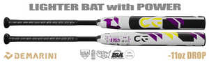 DeMarini CF Fastpitch Bat WBD2549010 -11oz (2025) Lightly Used w/Warranty
