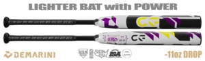 DeMarini CF Fastpitch Bat WBD2549010 -11oz (2025) Lightly Used w/Warranty