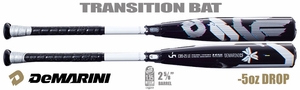 DeMarini CF Glitch 2-5/8" Big Barrel USSSA Bat WTDXCB5GL -5oz (2021) Lightly Used w/Warranty