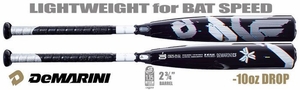DeMarini CF Glitch 2-3/4" Big Barrel USSSA Bat WTDXCBZGL -10oz (2021) Lightly Used w/Warranty