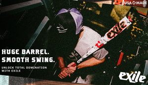 DeMarini Exile 2-5/8" BBCOR Bat WBD2589010 -3oz (2026)