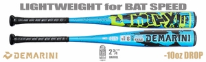DeMarini Exile 2-3/4" USSSA Bat WBD2714010 -10oz (2027)