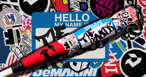 DeMarini The GOODS "Sticker Bomb" 2-5/8" BBCOR Bat WBD2653010 -3oz (2026)