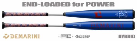DeMarini The Goods "#Merica" 2-5/8" BBCOR Bat WTDCGIC25V -3oz (2025)