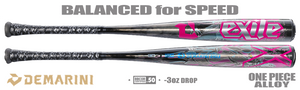 DeMarini LE Exile "Cyborg" 2-5/8" BBCOR Bat WBD2654010 -3oz (2026)