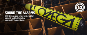 DeMarini LE Omega "Electric Yellow" 2-5/8" BBCOR Bat WBD2635010 -3oz (2026)