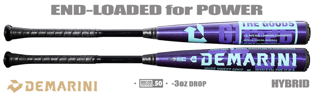 Batte De Baseball DeMarini The Goods 2025 (-3) BBCOR 31"/28 Oz - Occasion