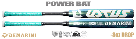 DeMarini Lotus Fastpitch Bat WBD2608010 -8oz (2026)