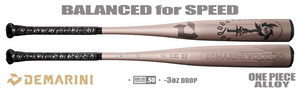 DeMarini Voodoo One Rose Gold 2-5/8" BBCOR Bat WBD2628010 -3oz (2025) Lightly Used W/Warranty