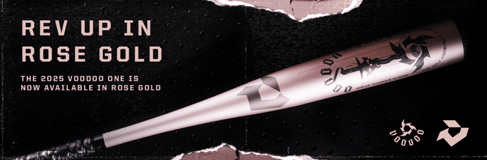 DeMarini Voodoo One Rose Gold 2-5/8" BBCOR Bat WBD2628010 -3oz (2025) Lightly Used W/Warranty