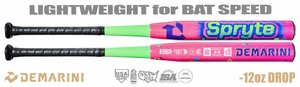 DeMarini Spryte Fastpitch Bat WBD2731010 -12oz (2027)