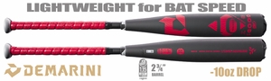 DeMarini The Goods 2-3/4" Big Barrel USSSA Bat WBD2354010 -10oz (2023) Lightly Used w/Warranty