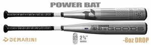 DeMarini The Goods 2-3/4" Big Barrel USSSA Bat WBD2470010 -8oz (2024) Lightly Used w/Warranty