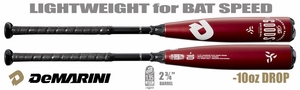 DeMarini The Goods 2-3/4" Big Barrel USSSA Bat WTDXGBZ21 -10oz (2021) Lightly Used No Warranty
