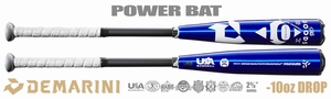 DeMarini The Goods 2-5/8" Youth USA Bat WBD2359010 -10oz (2023) -- Lightly Used w/Warranty