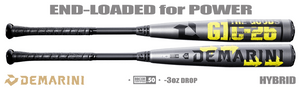 DeMarini The Goods "Gunmetal" 2-5/8" BBCOR Bat WBD2650010 -3oz (2026)