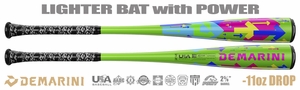 DeMarini Uprising 2-5/8" USA Bat WBD2721010 -11oz (2027)