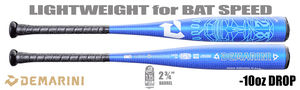 DeMarini Voodoo One 2-3/4" Big Barrel USSSA Bat WBD2597010 -10oz (2026)