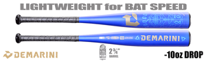 DeMarini Voodoo One 2-3/4" Junior Big Barrel USSSA Bat WBD2600010 -10oz (2026)