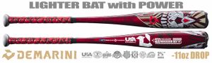 DeMarini Voodoo One 2-5/8" Youth USA Bat WBD2360010 -11oz (2023) -- Lightly Used w/Warranty