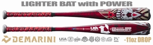DeMarini Voodoo One 2-5/8" Youth USA Bat WBD2360010 -11oz (2023) -- Lightly Used w/Warranty