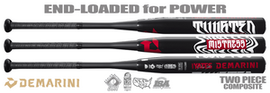 DeMarini Jeremy Yates Twisted Mistress V3 End-Loaded Slowpitch Bat USSSA/SSUSA WBD2621010 (2026)