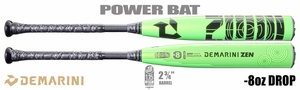 DeMarini Zen 2-3/4" Big Barrel USSSA Bat WBD2592010 -8oz (2026) Lightly Used w/Warranty