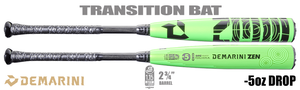 DeMarini Zen 2-3/4" Big Barrel USSSA Bat WBD2593010 -5oz (2026)