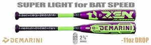 Demarini Zen 2-3/4" Junior Big Barrel USSSA Bat WBD2707010 -11oz (2027)