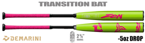 DeMarini Zen "Neon POP" 2-3/4" Big Barrel USSSA Bat BIDHDQRZ2L -5oz (2025)