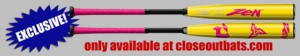 DeMarini Zen "Pink Lemonade Reverse" 2-3/4" Big Barrel USSSA Bat BID8MZEIME -10oz (2025) Lightly Used No Warranty