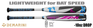 DeMarini Zen 2-3/4" Big Barrel USSSA Bat WBD2532010 -10oz (2025) Lightly Used No Warranty